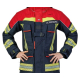Ubranie bojowe FIRE FLEX – granatowo-czerwony NOMEX® NXT (CNBOP) + napisy